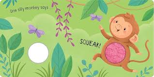 Squeeze Me! Five Silly Monkeys - Book