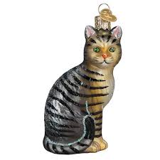 12554 Tabby Cat Orn