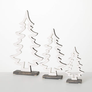 PN4054Lg Cutout Tree White