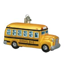 46007 School Bus Orn