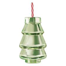 Acrylic Tree Shaped Sipper- Mint
