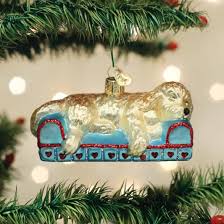 12596 Sleepy Doodle Dog Ornament - OWC