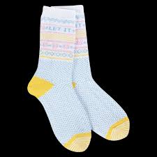Let it Snow 895 Holiday Mini Crew - WS Sock