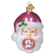 40350 Bubblegum Papa Noel Ornament