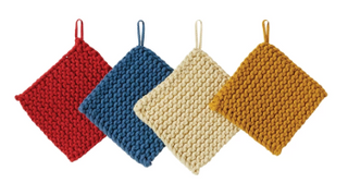Cotton Crocheted Pot Holder