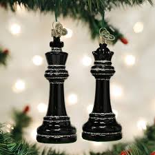 44110 Chess Black (A) Orn