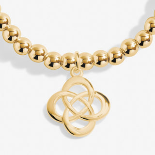 Little "Celtic Knot" Bracelet in Gold - Tone plating