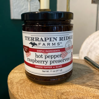 Hot Pepper Raspberry Preserves