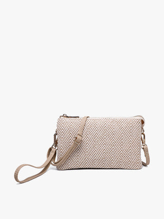 Riley Arrowhead - Glitter Beige Crossbody