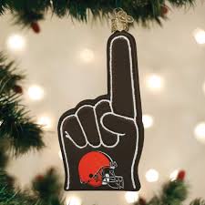 70818 Cleveland Browns Foam Finger orn
