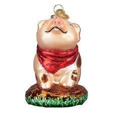 12535 Piggy In The Puddle Orn