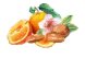 Tall Silver Tea Tin - Orange Almond