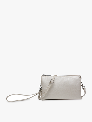 M013-PRL Riley Crossbody/Wristlet Pearl