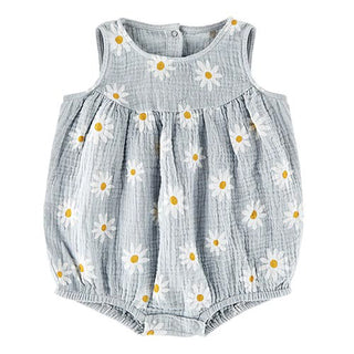 Short Sleeve Bubble Daisy Onsie 6-12mo - P2703-12