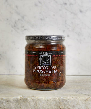 Spicy Olive Bruschetta