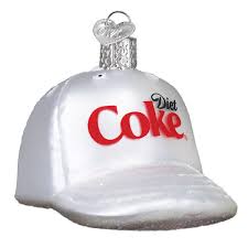 32681 Diet Coke Baseball Cap Ornament - OWC