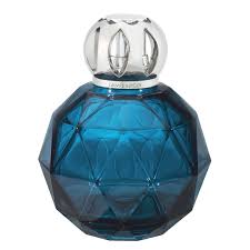 Lampe- Geode Bleue