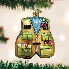 44091 Fishing Vest Orn
