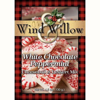 White Chocolate peppermint Cheeseball and dessert mix
