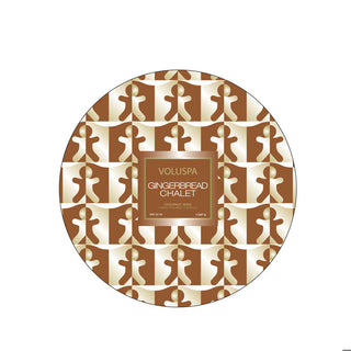 Gingerbread Chalet 3 wick Tin